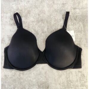 Gratlin Nursing Bra Women 36D Black NWT Underwire Padded Maternity Support